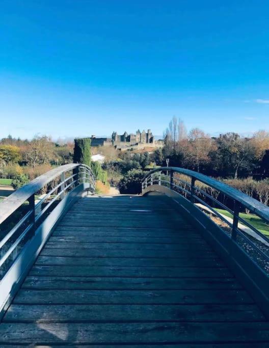 Appartement T2 Avec Vue Chateau Carcassonne Exterior foto