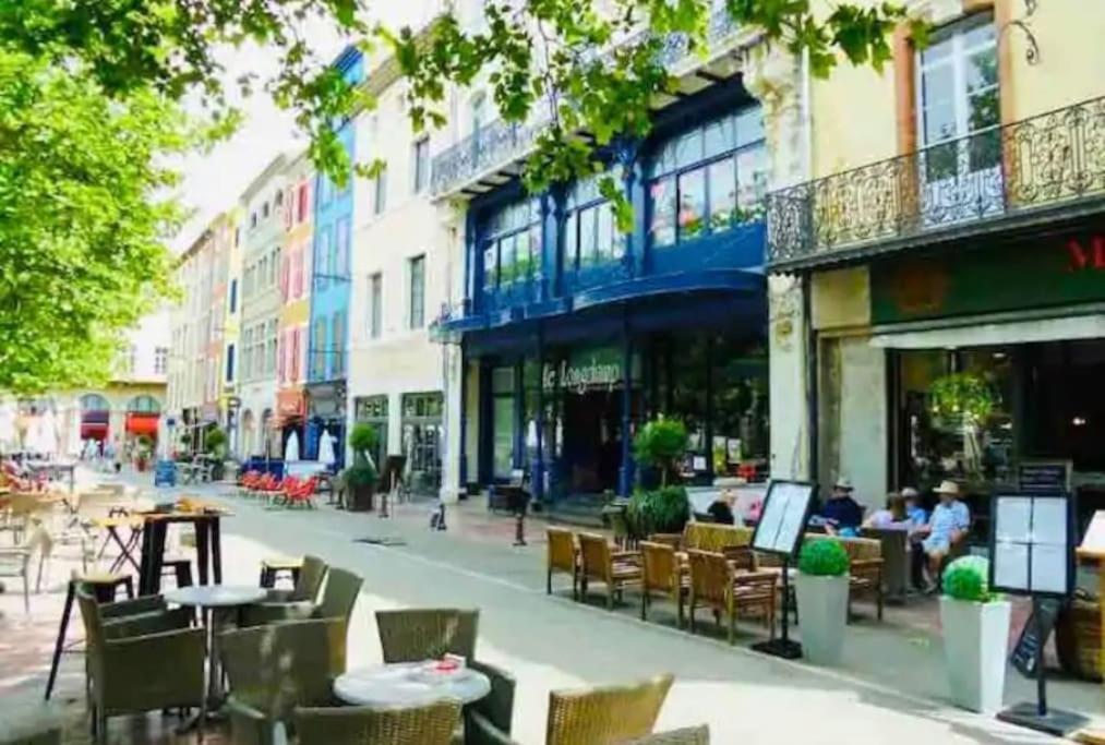 Appartement T2 Avec Vue Chateau Carcassonne Exterior foto